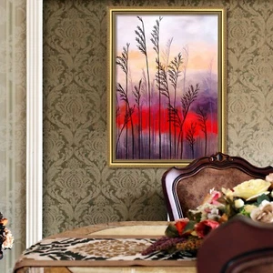 3D Dusk Straw 445 Fake Framed Poster Home Decor Print Painting Unique Art  - Bild 1 von 11