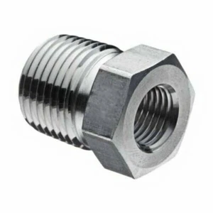 3/8 MNPT x 1/8 FNPT 316ss Reducing Pipe Bushing (6000 Psi) SSP Trufit ISST6RB2 - Picture 1 of 1