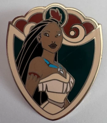 Disney Princess Crest Shield Mystery Collection Pocahontas Pin 2012 - Image 1 of 2