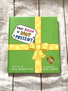 MAX GREENFIELD This Book is Not a Present Signed Book Autograph THE NEIGHBORHOOD - Bild 1 von 5