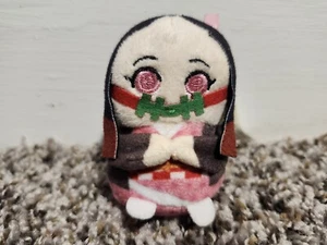 Demon Slayer Kamado Nezuko Cosplay Plush Doll Cute Pendant Toys Mascot Gift - Picture 1 of 2