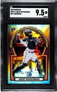 Adley Rutschman 2023 Bowman Chrome Rookie Of The Year Favorites #ROYF-4 SGC 9.5 - Picture 1 of 2