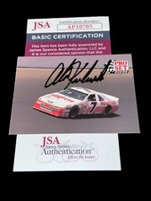 Alan Kulwicki 1991 PRO SET HOOTERS FORD #94 NASCAR RACING signed card JSA COA