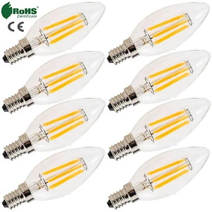 Dimmable E14 2W 4W 6W Vintage Retro LED Lights Bulb COB Filament Edison Lamp RH - Picture 1 of 10
