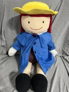 28" Cloth MADELINE DOLL MADAME ALEXANDER 2008 Plush Stuffed #48970 - Picture 1 of 6