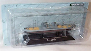 Atlantis Kriegsschiff montiert auf Display Sockel 1:1250 Maßstab neu im Pack KZ24p - Bild 1 von 1