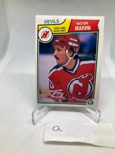 1983-84  OPC O-Pee-Chee Hockey #235 Hector Marini  New Jersey Devils Rookie RC