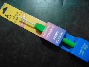 Crochet hook Easy Grip Handle size 2.50 mm 14cm long by Pony - Picture 1 of 1