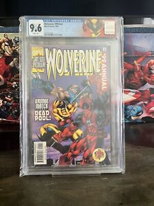 WOLVERINE 1999 Annual CGC 9.6 WP Custom Label Deadpool 3 Deadpool And Wolverine