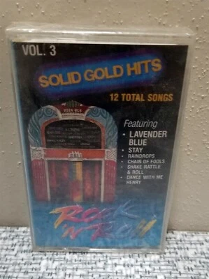 Solid Gold Hits / Volume Three Audio Cassette Factory Sealed - Image 1 of 2