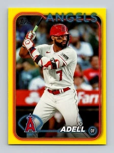 2024 Topps #333 Jo Adell Yellow Retail Los Angeles Angels - Bild 1 von 2
