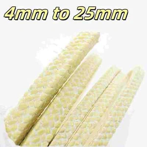 4mm to 25mm for Pump & Valve SealAramid Fibre Gland Packing Rope Square Width - Picture 1 of 8