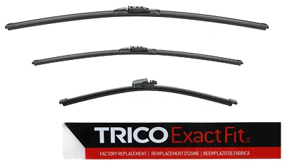 Set of 3 Front + Rear Wiper Blade TRICO FOR 2013 - 2019 Ford Escape - Image 1 of 2