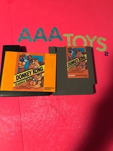 Cartucho y manual Nintendo NES Donkey Kong Classics - Imagen 1 de 1