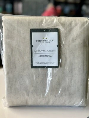 Oblong Tablecloth Beige 60x104 - Image 1 of 3