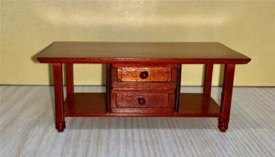迷你娃娃屋 1:12 比例 - 李氏迷你香料咖啡桌 - A103 — 第 1/3 张图片