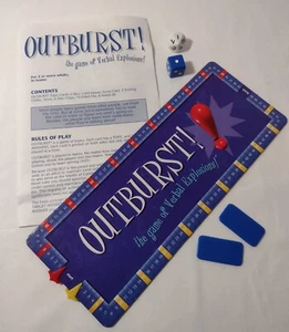Piezas de repuesto Outburst piezas tarjeta de puntuación dados azulejos instrucciones usado en excelente estado - Imagen 1 de 1