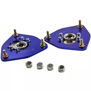 Pillow Ball Front Upper Mount Camber Plate For Subaru Impreza WRX STI GDA GDB - Picture 1 of 9