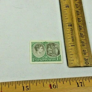 St. Kitts Nevis 1/- Mint postage stamp VINTAGE - Picture 1 of 2