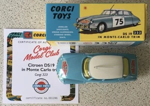 Corgi Toys Model Club 323 - DS 19 in Monte-Carlo Trim - 2022 Reissue. - Picture 1 of 9