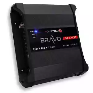STETSOM BRAVO ATTACK 3000 2OHM 3000W RMS + SPEDIZIONE IN GIORNO DAGLI USA! - Foto 1 di 4
