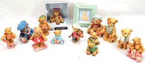 Cherished Teddies Bär Figuren Sammlung Urlaub Bilderrahmen 13 Stück - Bild 1 von 9
