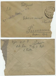 36259 - Feldpostbrief - 5.6.1918 nach Pirmasens - Bild 1 von 1
