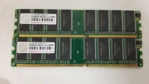 Transcend CL3 2GB DDR400 DIMM RAM - Picture 1 of 1