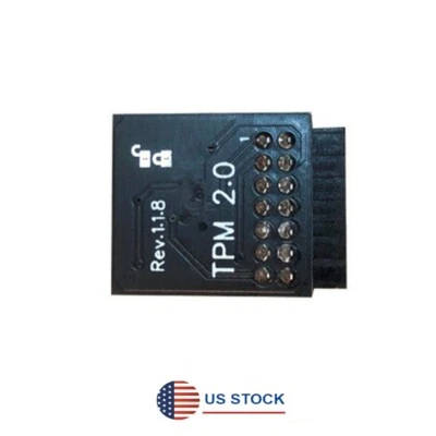 Módulo de seguridad TPM 2.0 Módulo de plataforma confiable para 14 PIN LPC MS-4136 Foto 1 de 4