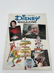 Vintage 1976 Disney Magazine Space Mountain Mickey Mouse Goofy Peter Pan Land - Bild 1 von 3