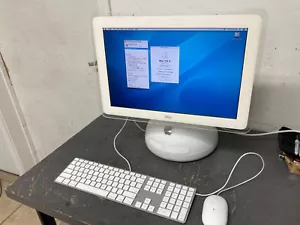 Apple iMac G4 17” 1GHz 80GB HDD 768 MB RAM Keyboard & Mouse Tested M6498 - Picture 1 of 8