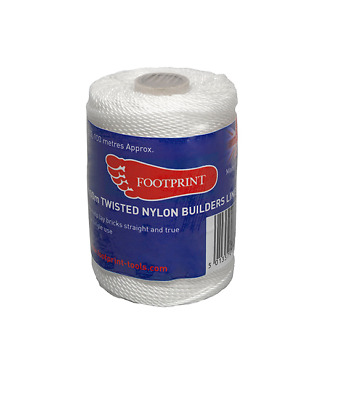 Footprint 622 Bricklayers Line - 100m Twisted  Nylon - Made In Britain Size 3 Uk • 12.05£