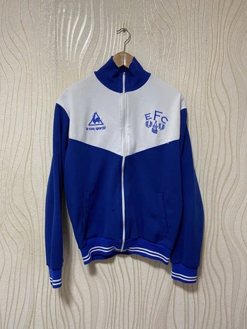 EVERTON FOOTBALL SOCCER TRACK JACKET SCORE DRAW LE COQ SPORTIF REPLICA sz L MEN Cover