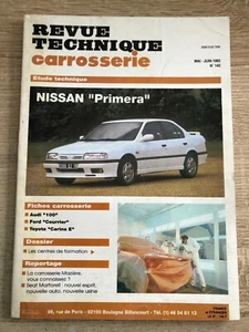 Revue Technique Automobile Carrosserie 1993 Nr 143 Nissan Primera Audi 100 - Picture 1 of 1