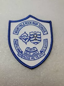 Parche de escuela secundaria Eight Mile Rock escudo con logotipo insignia Blue Jays Bahamas - Imagen 1 de 9