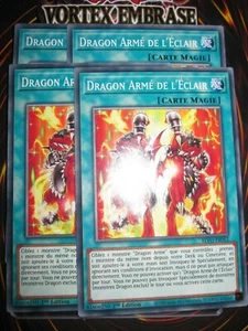 YU-GI-OH! DRAGON ARME DE L'ECLAIR PLAYSET (LOT DE 4) BLVO-FR052 ED 1 FRANCAIS - Picture 1 of 1