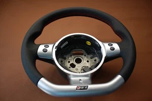 LENKRAD AUDI RS4   NEU BEZIEHEN NEUBEZIEHEN LEDER LANGENHAGEN - Bild 1 von 12