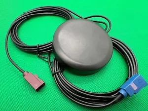 GPS +GSM/3G/4G Combo Antenna circular shape magnet FAKRA connector (C71) - Picture 1 of 2