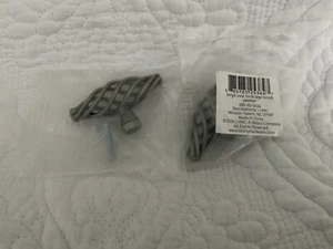 Liberty Hardware großer ovaler Vogelkäfig Knopf Zinn (2) - neu - Bild 1 von 2