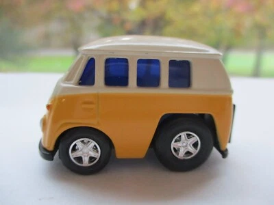 1962 Mini VW Classical Bus Welly Model  92718 Yellow and White - Image 1 of 4