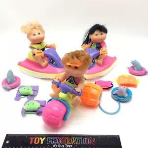 Lote de piezas divertidas para bebés CPK Cabbage Patch Kids Splash N - Wave Cruiser, ciclo acuático - Imagen 1 de 11