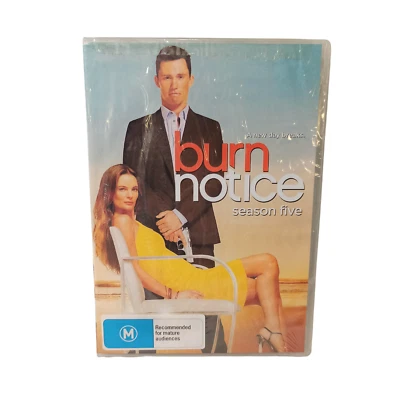 Burn Notice Complete Season 5 DVD TV Series Action Drama Espionage Intelligence - Image 1 of 4
