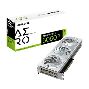 Gigabyte RTX 5060 Ti AERO OC 16GB white GV-N506TAERO OC-16GD GDDR7 video card - Picture 1 of 6