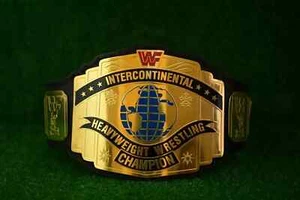 Intercontinental Heavyweight Wrestling Championship Replica Belt 2mm Adult Size - Picture 1 of 3