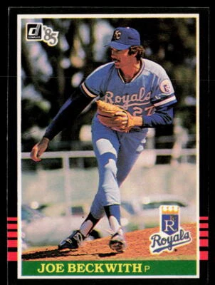 Joe Beckwith 1985 Donruss #541 CORNERS - Image 1 of 2