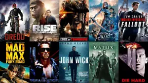 š¢ Action š¬ DVD Movie Lot Huge Selection Cheap Sale Pick Choose Flat Rate Ship - Picture 1 of 240
