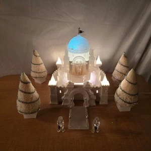 RARE! Department 56 Crystal Ice Palace Special Edition. WORKS!! - Picture 1 of 12
