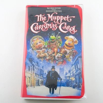 The Muppet Christmas Carol VHS 1992 Family Holiday Buena Vista - Image 1 of 3