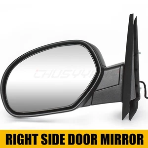 For Chevy Tahoe 2007-2014 Door Mirror Right Side | Power | Heated | Black - Picture 1 of 9