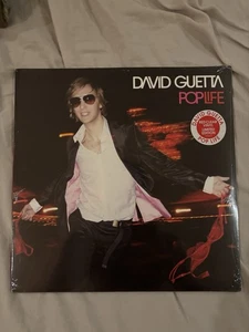 David Guetta Pop Life Limited Red Clear Vinyl New - Picture 1 of 3